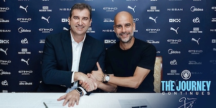 Guardiola, ufficiale il rinnovo con il Manchester City: "Qui sono felice"