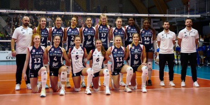 La Reale Mutua Fenera Chieri ’76 debutta in Challenge Cup con un 3-0 sul Gacko