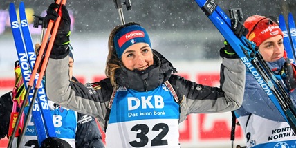 Miss Biathlon ammalata, Lisa Vittozzi rinasce dalle sue ceneri