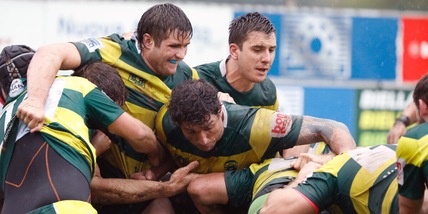 A Genova Biella Rugby soffre, poi vince con bonus