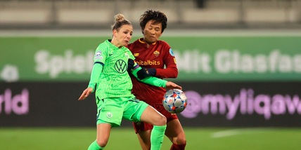 Roma femminile, non basta l'eurogol di Andressa: vince il Wolfsburg 4-2