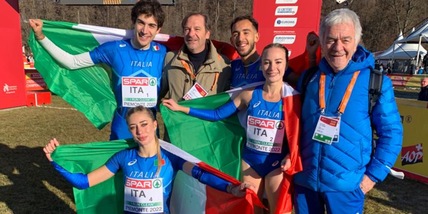 Europei Cross,l'Italia è d'oro nella staffetta 4x1500