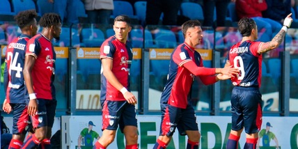 Cagliari-Perugia 3-2: doppio Pavoletti e gol di Lapadula