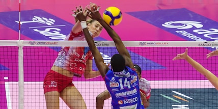 Scandicci al secondo posto, Novara la spunta contro Milano