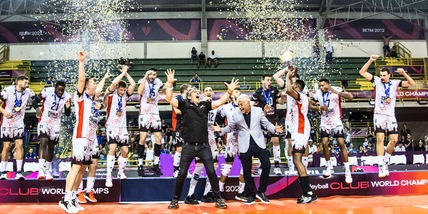 Mondiale per Club: trionfa Perugia, Trento domata in quattro set