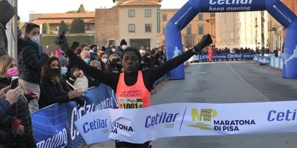XXIII Cetilar® Maratona di Pisa, c'è Meucci ma i favoriti sono Giovanni Grano e Lenah Jerotich