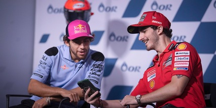 MotoGP, Bagnaia avverte Bastianini: "Ecco cosa fa la differenza in Ducati"