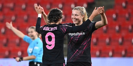 Slavia Praga-Roma Women 0-3: tris giallorosso, Spugna secondo nel girone
