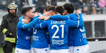 Brescia, non basta Galazzi: il Palermo fa 1-1 con Segre