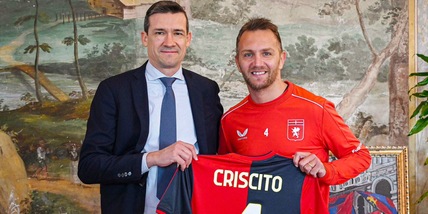 Serie B, il Genoa riabbraccia Criscito: il comunicato ufficiale