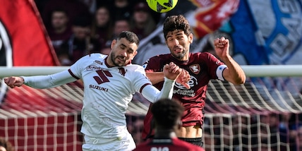 Salernitana-Torino 1-1, Vilhena risponde a Sanabria. Per Juric è il terzo pareggio di fila