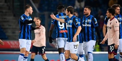 Bologna-Atalanta 1-2: Gasperini aggancia Mourinho e Sarri al quinto posto