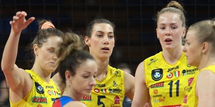 Champions League: Conegliano sa solo vincere, Developres ko