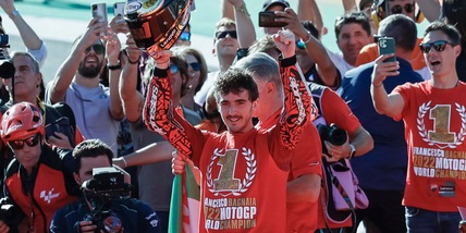 Ducati, i 26 anni di Bagnaia: dagli esordi al titolo MotoGP