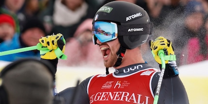 Super Schieder, secondo sulla Streif: "È un sogno salire sul podio di Kitzbühel"