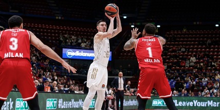 Eurolega, Milano si arrende all'Asvel: non basta un super Davies