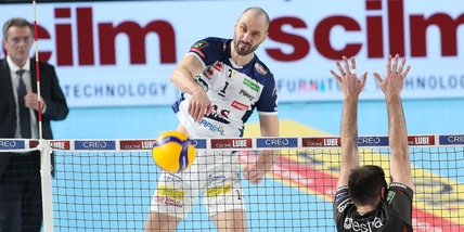 Per Civitanova è crisi vera: Trento passa all'Eurosole in quattro set