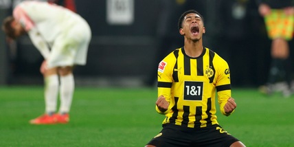 Bellingham incanta, torna Haller: show Dortmund. Tris Bayer, segna Amiri