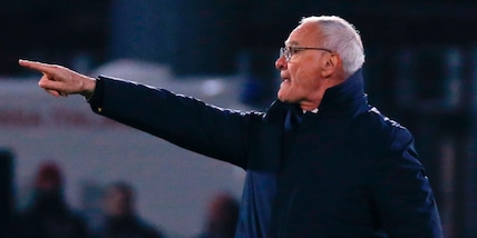 Ranieri all'esame De Rossi