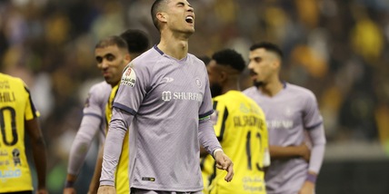 Cristiano Ronaldo eliminato con l'Al Nassr, i tifosi rivali non perdonano