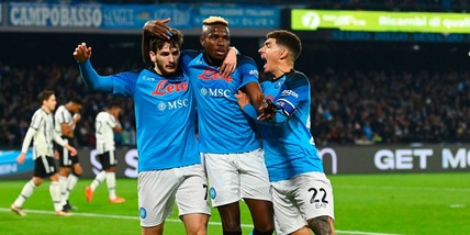 Il Napoli mette il turbo con Kvaratskhelia e Osimhen