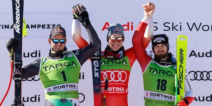 Sci, Paris secondo nel Super G di Cortina. Vince Odermatt
