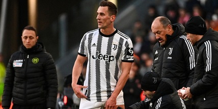 Juve-Monza, Milik va ko: l'infortunio e la situazione