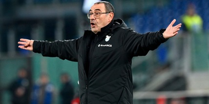 Lazio-Fiorentina, Sarri: "Meno lucidi e brillanti rispetto alle ultime gare"