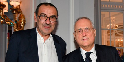 Juventus-Lazio, Lotito: "Sarri maestro di calcio in una squadra made in Italy"
