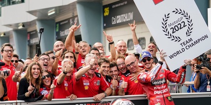 MotoGP, Ducati non si ferma: "Nel 2023 moto ancora più potente"