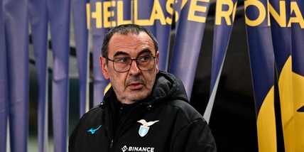 Lazio, Sarri: "Peccato per quei 10' nella ripresa. Immobile sapeva che l'avrei tolto"