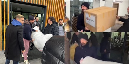 Terremoto Turchia, Pirlo cuore d'oro: distribuisce gli aiuti umanitari