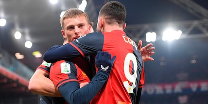 Genoa-Palermo 2-0: Corini ko, decisivi Gudmunsson e Jagiello