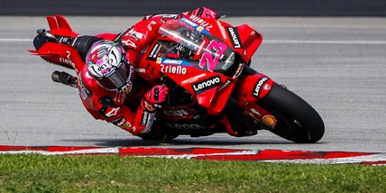 MotoGP Ducati, Tardozzi: "Bagnaia e Bastianini collaborano, mi è piaciuto l'approccio"