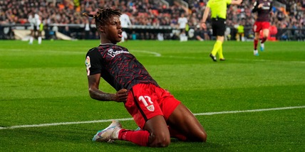 Liga, il Valencia affonda: vince il Bilbao con Nico Williams e Sancet