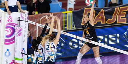 Trento va a vincere a Busto, Roma senza problemi contro Messina