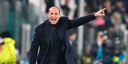 Juve-Nantes, Allegri show in diretta tv: "Questi sono i dati delle mie squadre"