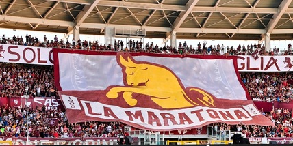 Torino, la protesta della curva Maratona: "Niente derby"