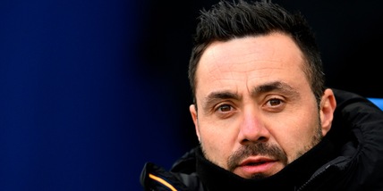 De Zerbi furioso con gli arbitri: “Non sono in Premier per farmi prendere in giro”