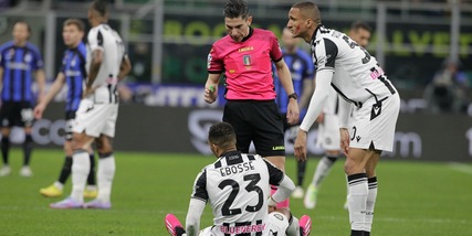 Udinese, tegola Ebosse: stagione finita per l'esterno