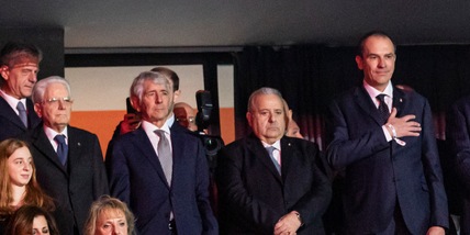 Grande accoglienza al Presidente Mattarella dal pubblico del PalaEur