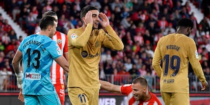 Liga, clamoroso ko del Barcellona contro l'Almeria: Real Madrid a -7