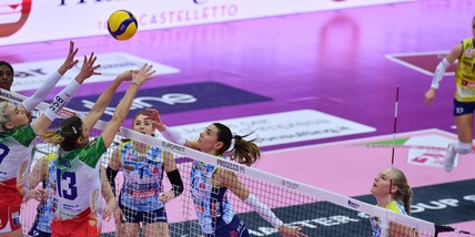 Scandicci vince la sfida di Monza, Conegliano e Novara solo al tie break