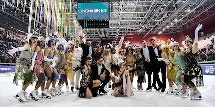 “CINEMA ON ICE”: sold out al Palavela per la prima mondiale dello spettacolo sul ghiaccio