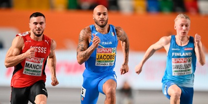 Euroindoor, Jacobs e Ceccarelli in semifinale dei 60 metri