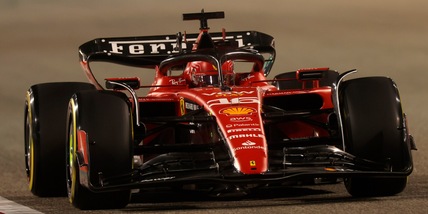 Ferrari, in Bahrain seconda fila: pole Verstappen, mossa Leclerc