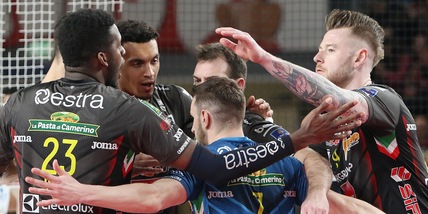 Troppe assenze per Milano, Civitanova si impone in tre set