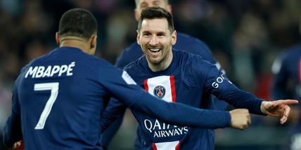 Ligue 1, Messi e Mbappè show: poker del Psg al Nantes