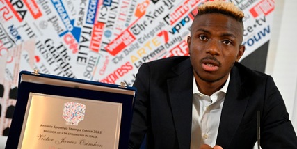 Serie A, Napoli: Osimhen nominato calciatore del mese di febbraio