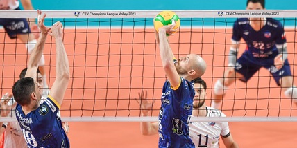 Champions League: Trento cede allo Zaksa ma solo al quinto set
